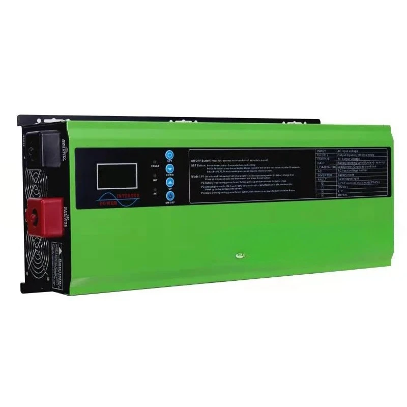 Off Grid Solar Inverter 48V 6000W - อินเวอร์เตอร์และคอนเวอร์เตอร์พลังงานแสงอาทิตย์แบบไฮบริด 5kw 6000w 8kw 10kw ออฟกริด