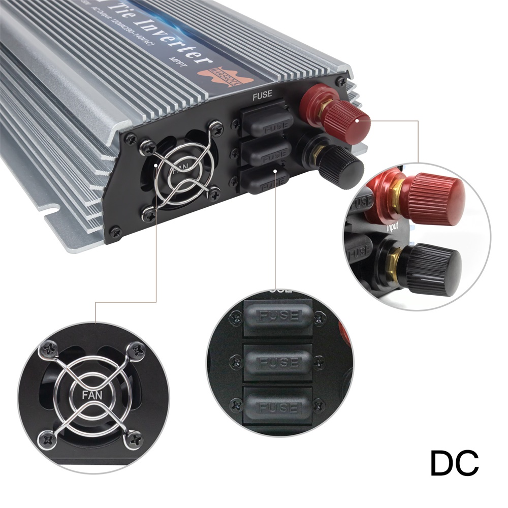 1000-1400W Grid Tie Micro อินเ - Micro Inverter 1400W Solar Grid Tie บทวิจารณ์และราคา