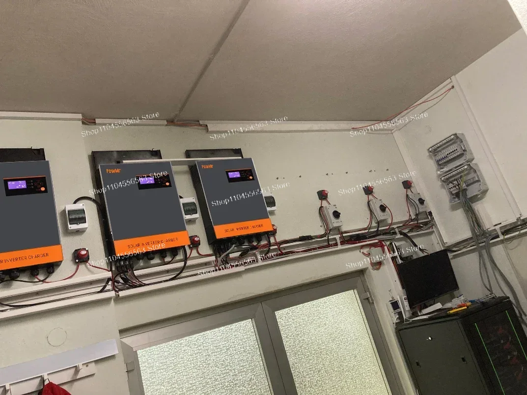 อินเวอร์เตอร์พลังงานแสงอาทิตย์ - Hybrid Solar Inverter 5.5Kw Mppt 48V บทวิจารณ์และราคา