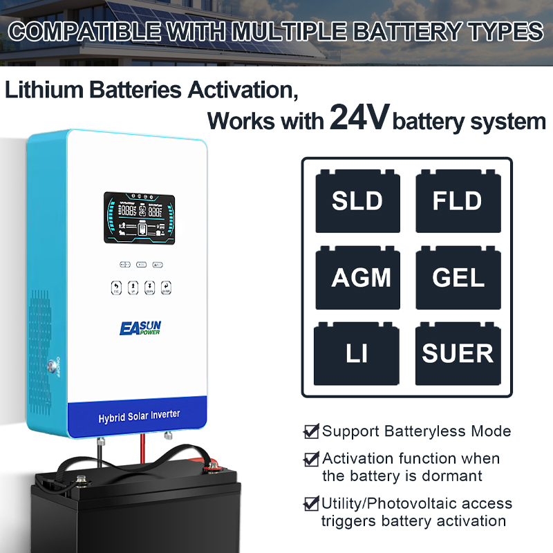 อินเวอร์เตอร์ EASUN POWER 4KW  - Grid Tie Inverter Limiter 2000W บทวิจารณ์และราคา
