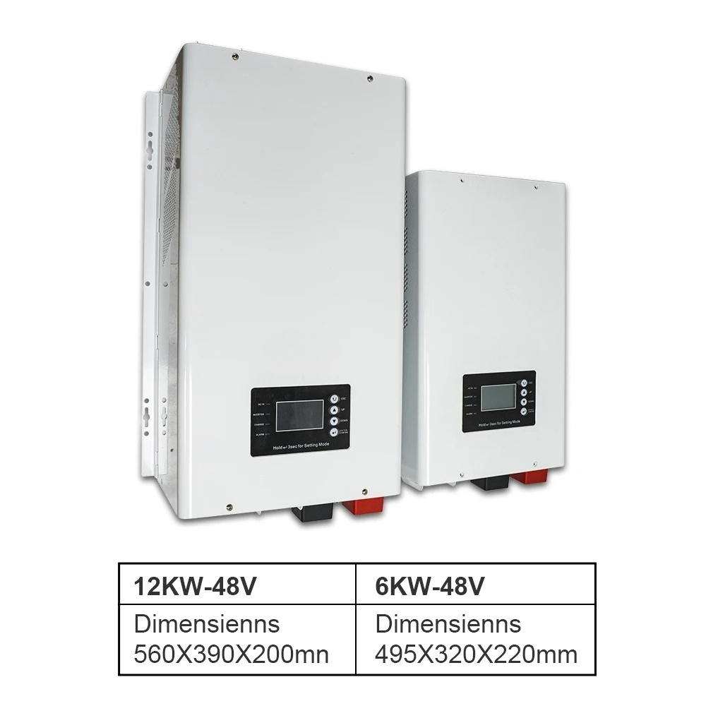 อินเวอร์เตอร์พลังงานแสงอาทิตย์ - Off Grid Solar Inverter 48V 6000W บทวิจารณ์และราคา