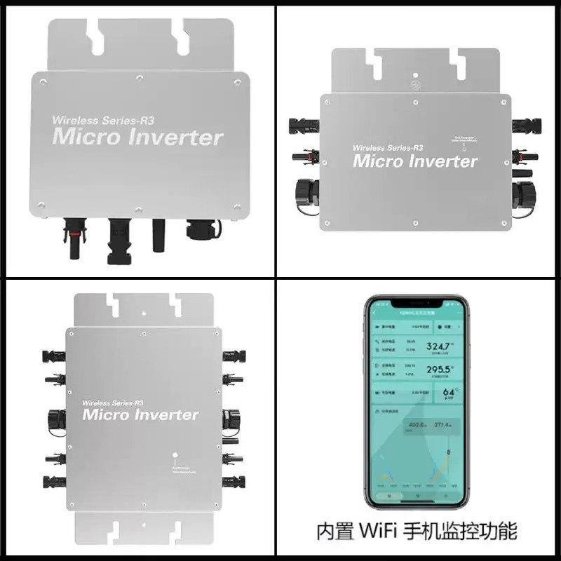 ไมโครอินเวอร์เตอร์พลังงานแสงอา - Micro Inverter 1400W Solar Grid Tie บทวิจารณ์และราคา