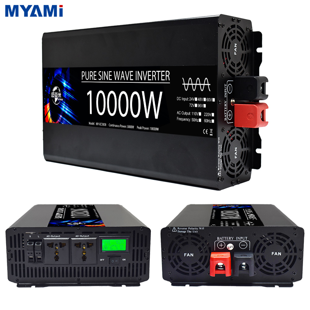 อินเวอร์เตอร์ MYAMi 5000W 4000 - Pure Sine Wave Inverter 5000W 48V 220V บทวิจารณ์และราคา