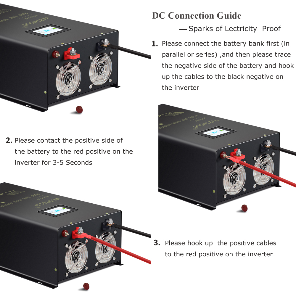 อินเวอร์เตอร์คลื่นไซน์บริสุทธิ - Off Grid Solar Inverter 48V 6000W บทวิจารณ์และราคา