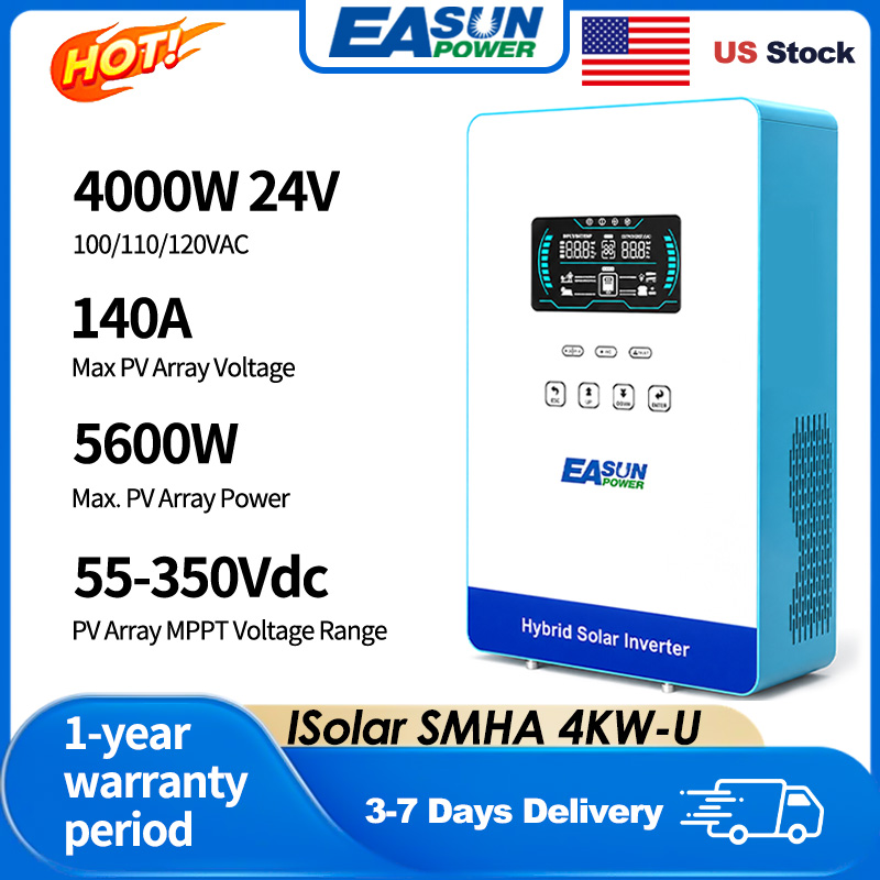EASUN POWER อินเวอร์เตอร์ไฮบริ - Grid Tie Inverter Limiter 2000W บทวิจารณ์และราคา